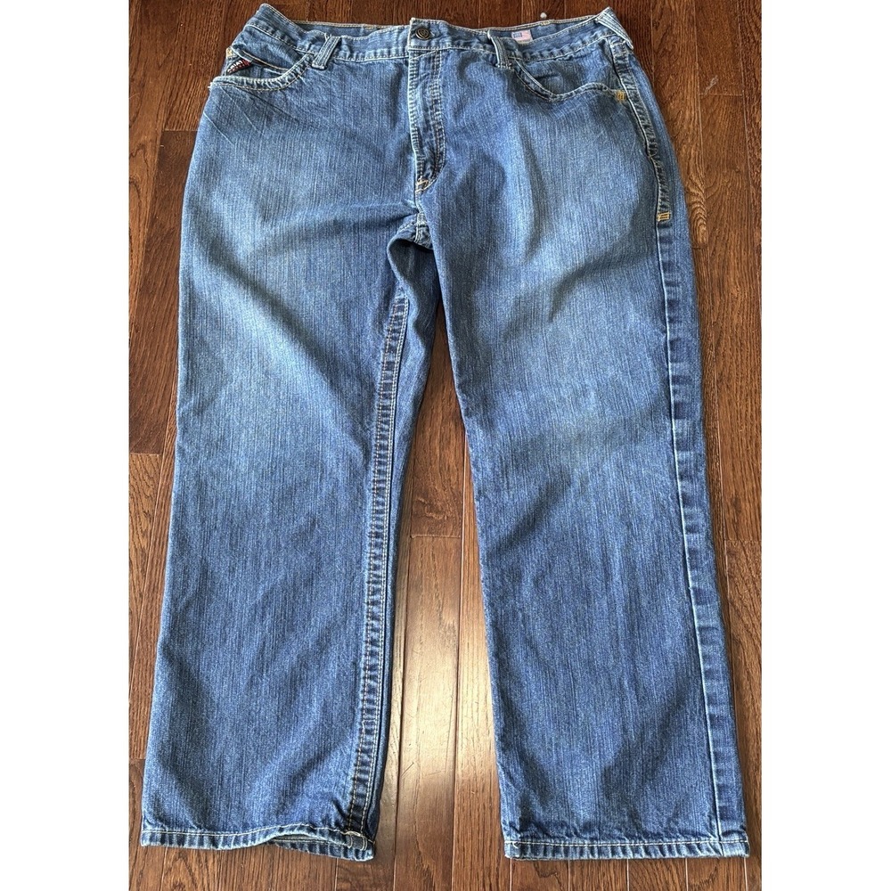 Ariat FR Men's 40x30 M4 CAT 2 Relaxed Boot Cut Jeans USA Fabric